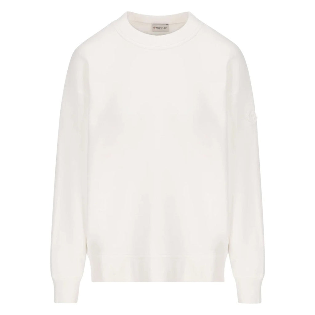 Moncler White Sweatshirt
