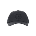 Stone Island Compass Logo Black Baseball Cap