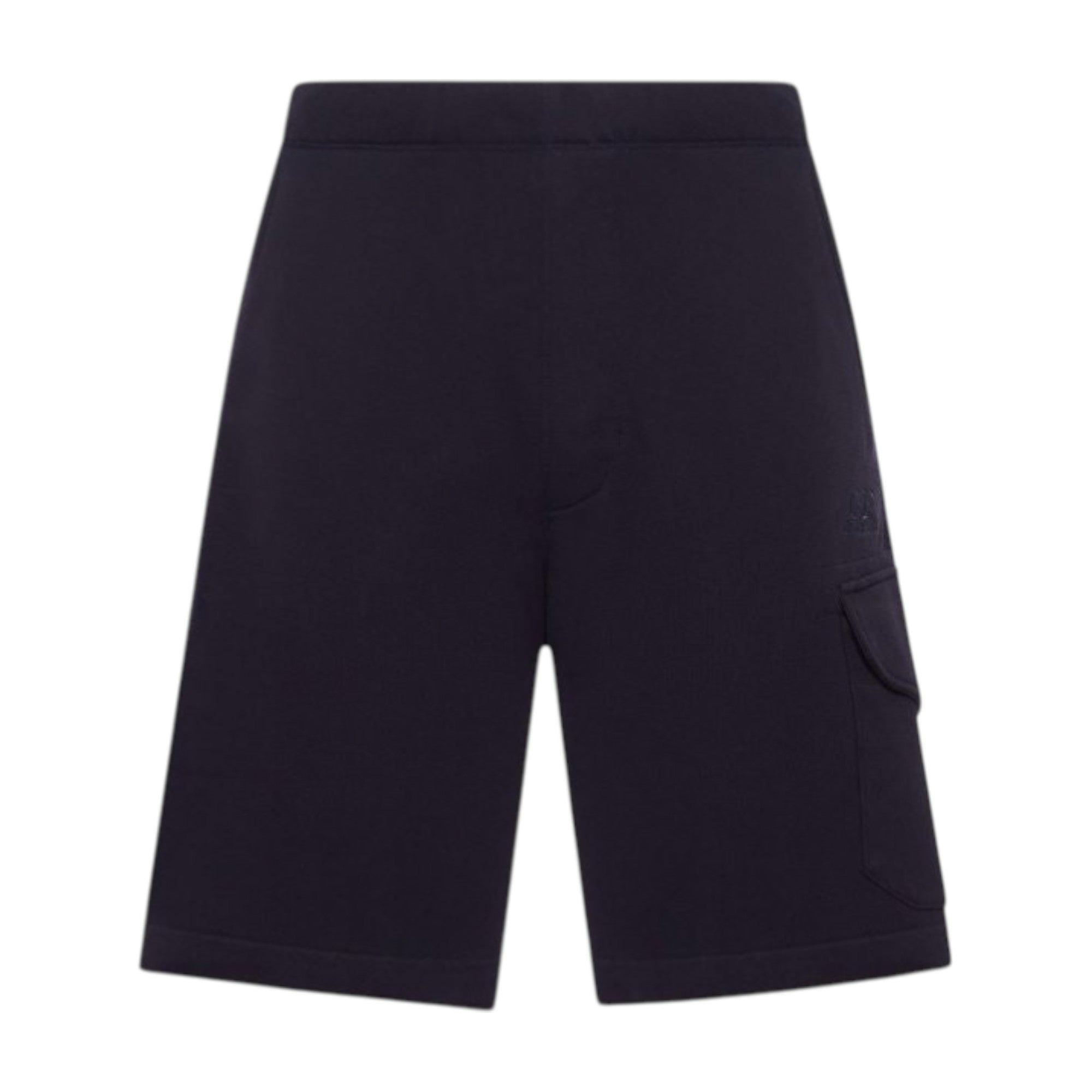 C.P. Company Diagonal Raised Embroidered Logo Navy Shorts