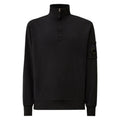 C.P. Company Light Fleece Half Zip Lens Navy Sweatshirt