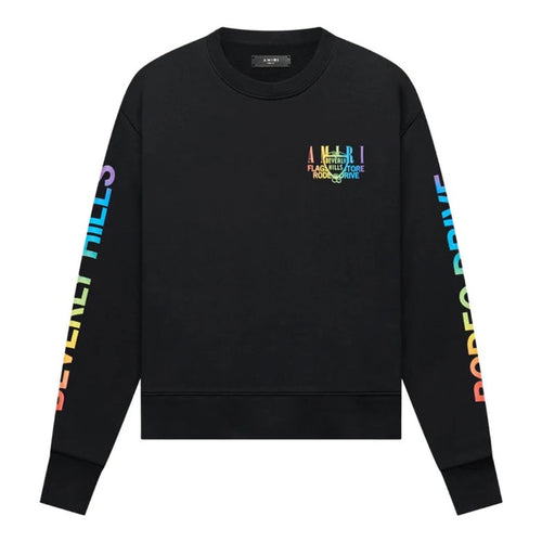 Amiri XO Beverly Hills Black Crewneck Jumper S