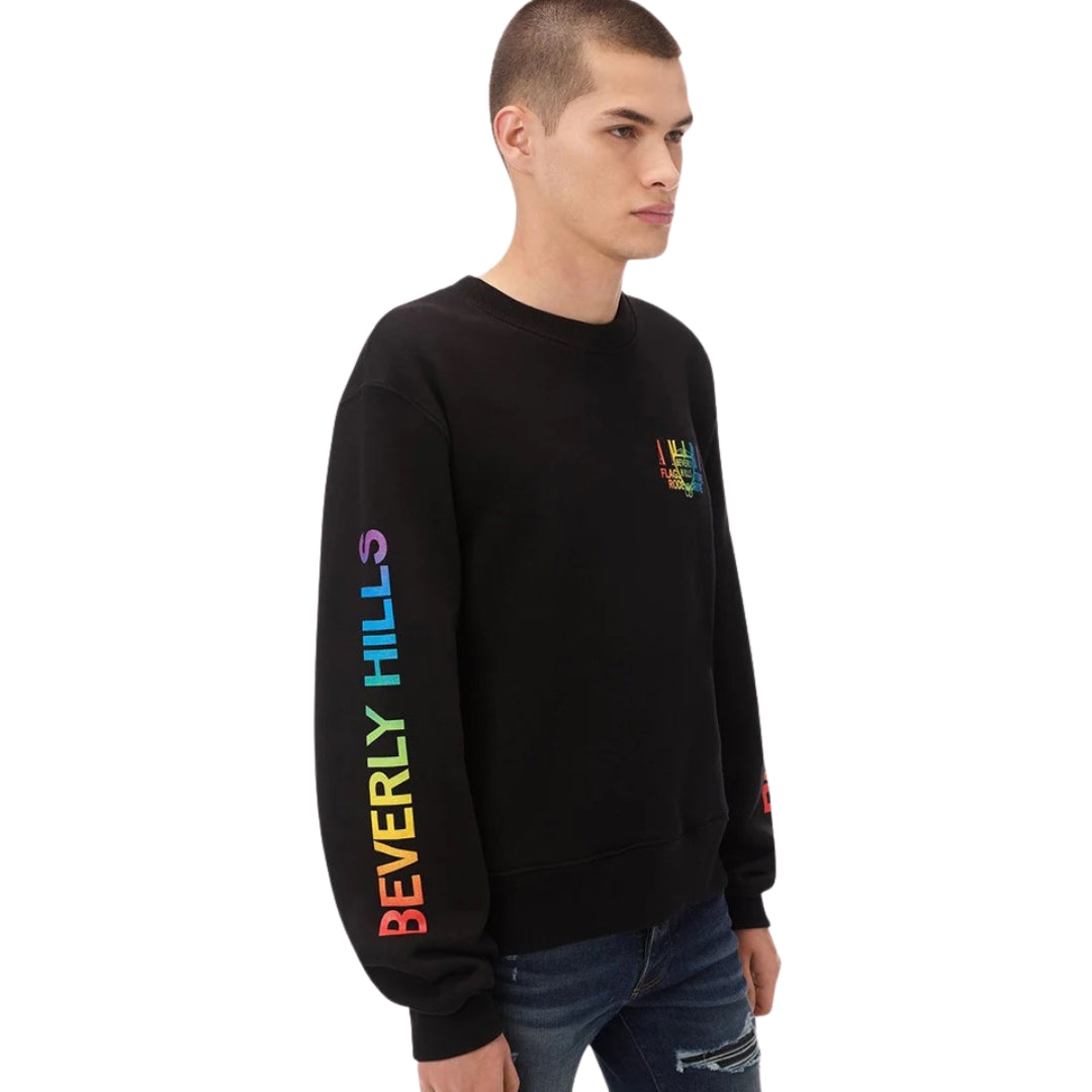 Amiri XO Beverly Hills Black Crewneck Jumper S