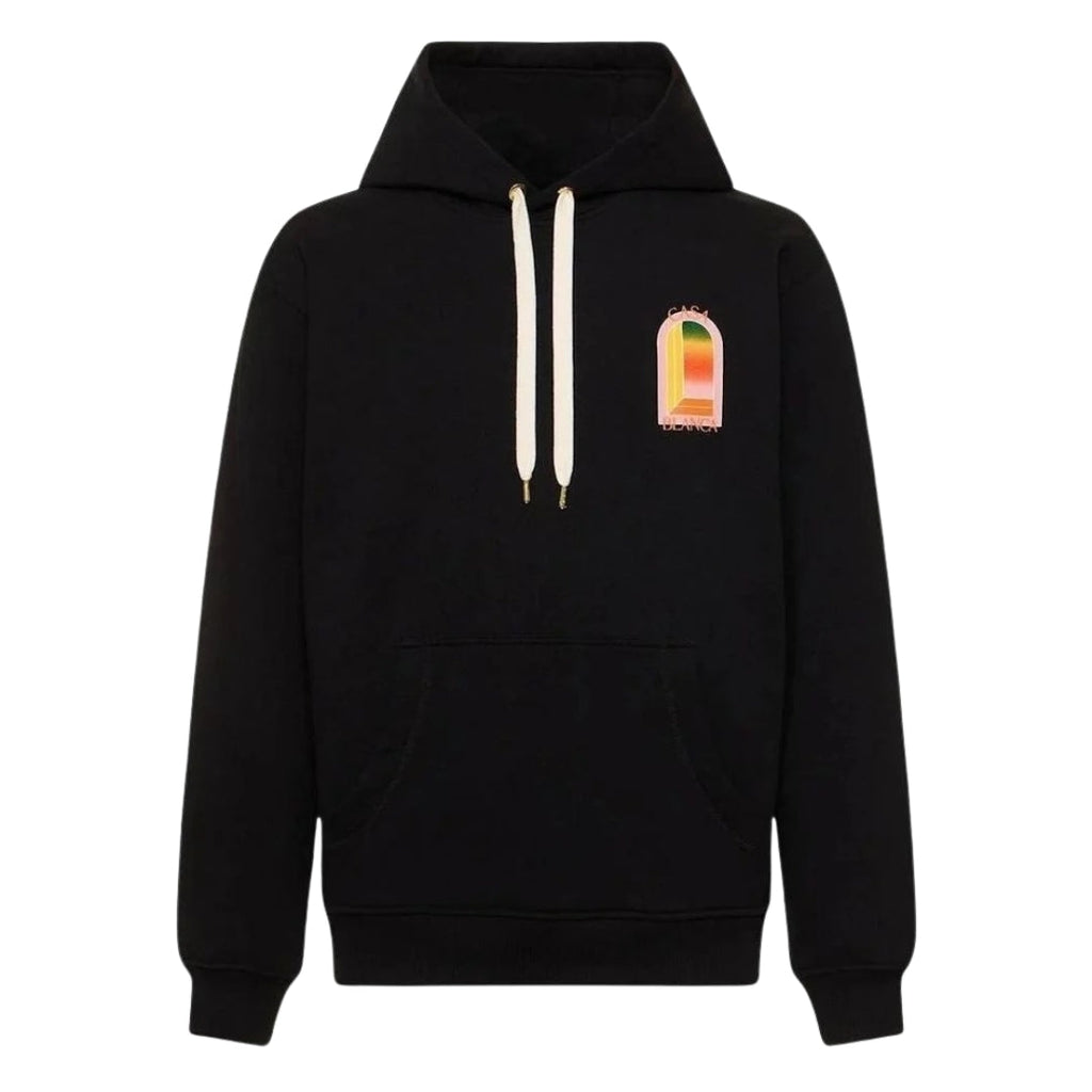Casablanca Black Hoodie Mens