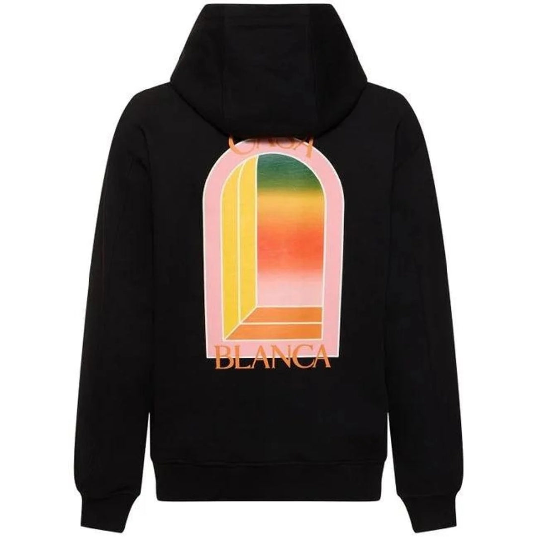 Casablanca Black Hoodie Mens