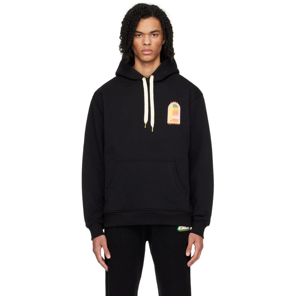 Casablanca Black Hoodie Mens