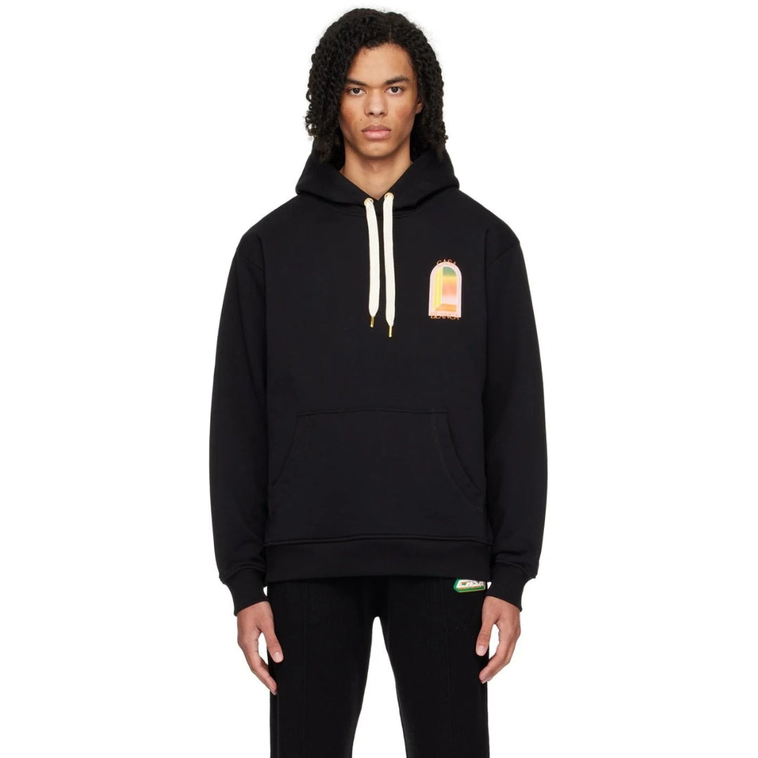 Casablanca Black Hoodie Mens