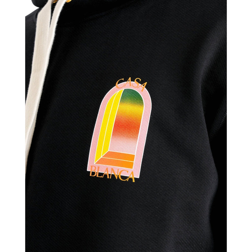Casablanca Black Hoodie Mens