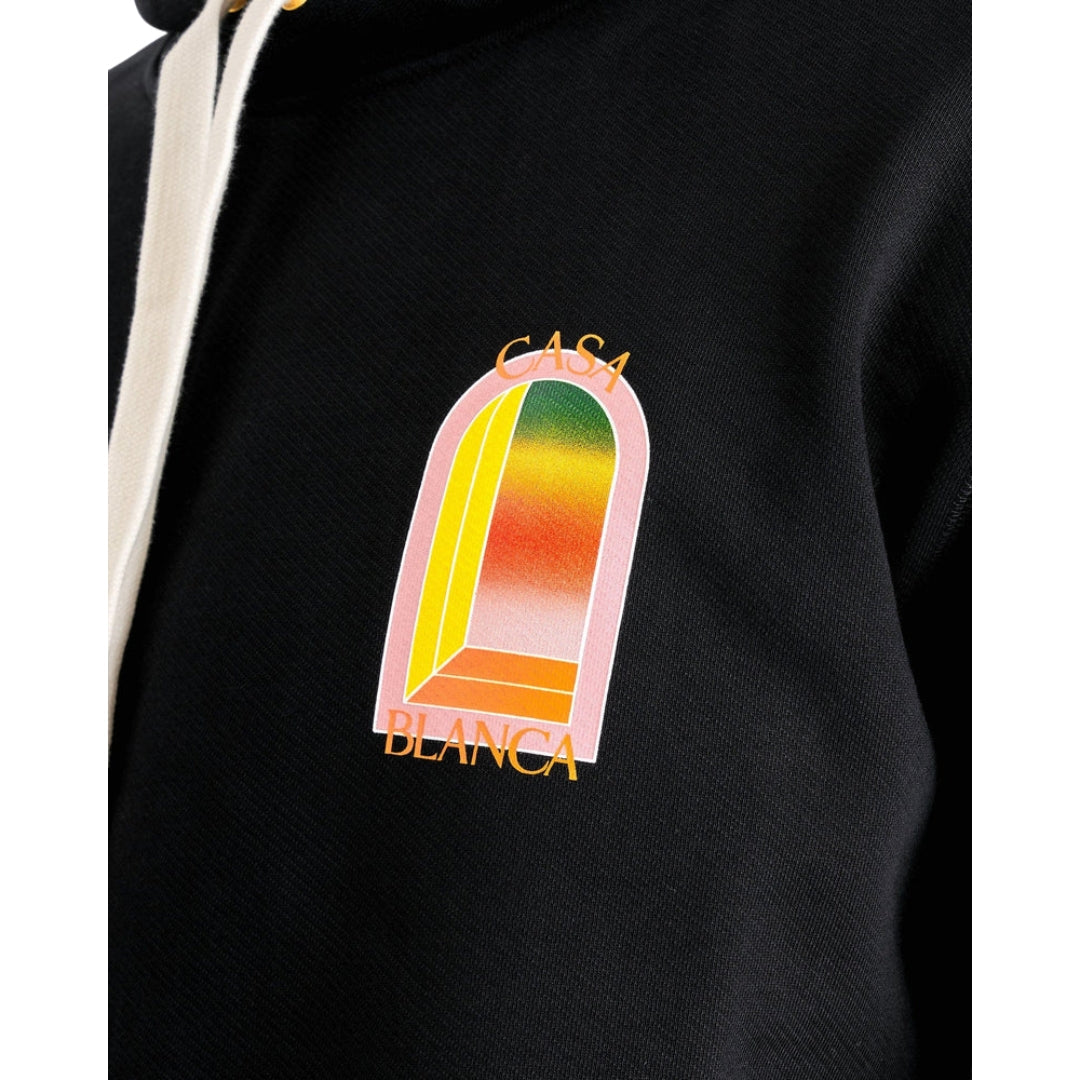 Casablanca Black Hoodie Mens