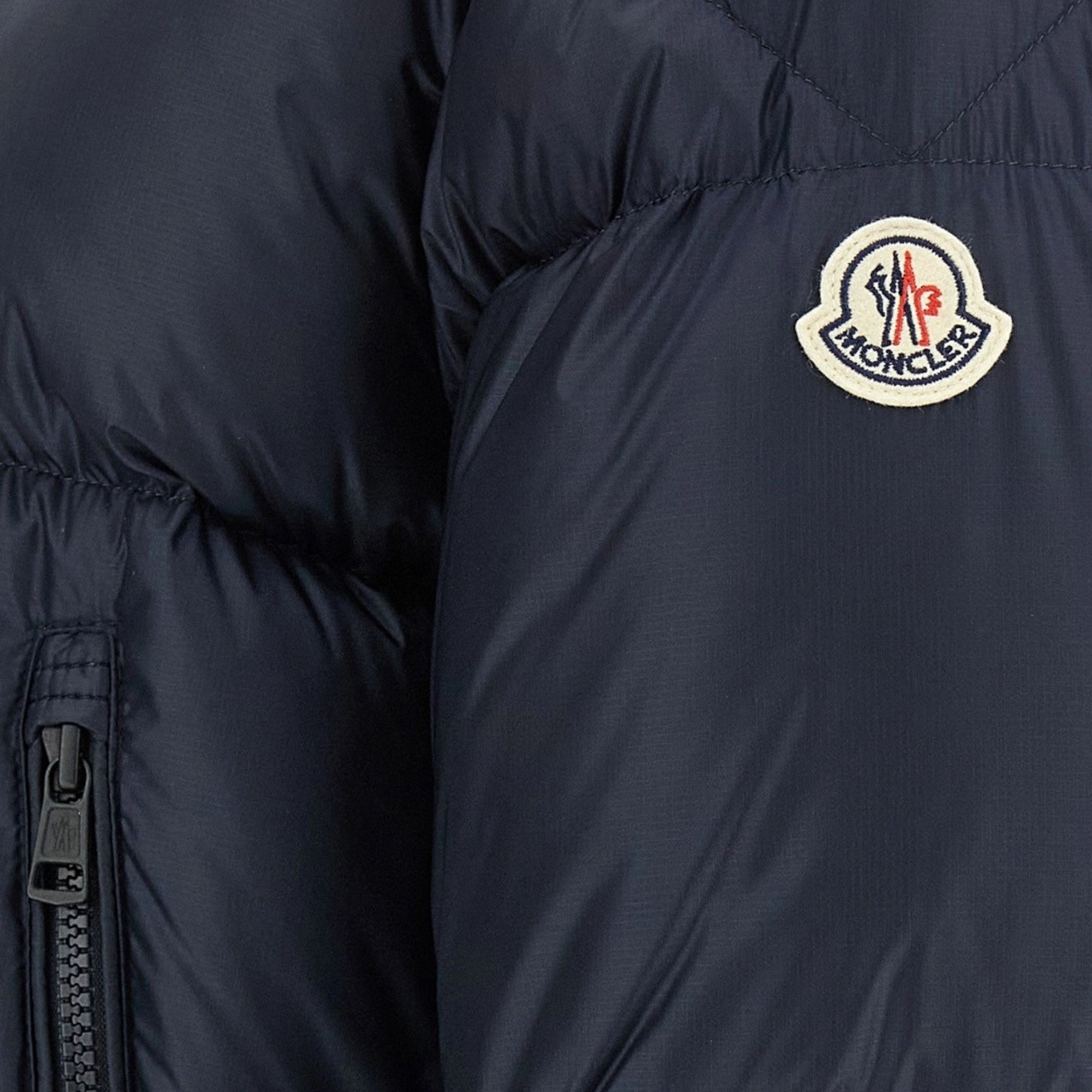 Moncler Rivau Down Navy Jacket