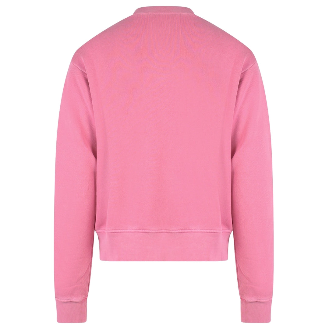 Palm Angels GD Box Logo Crewneck Pink M
