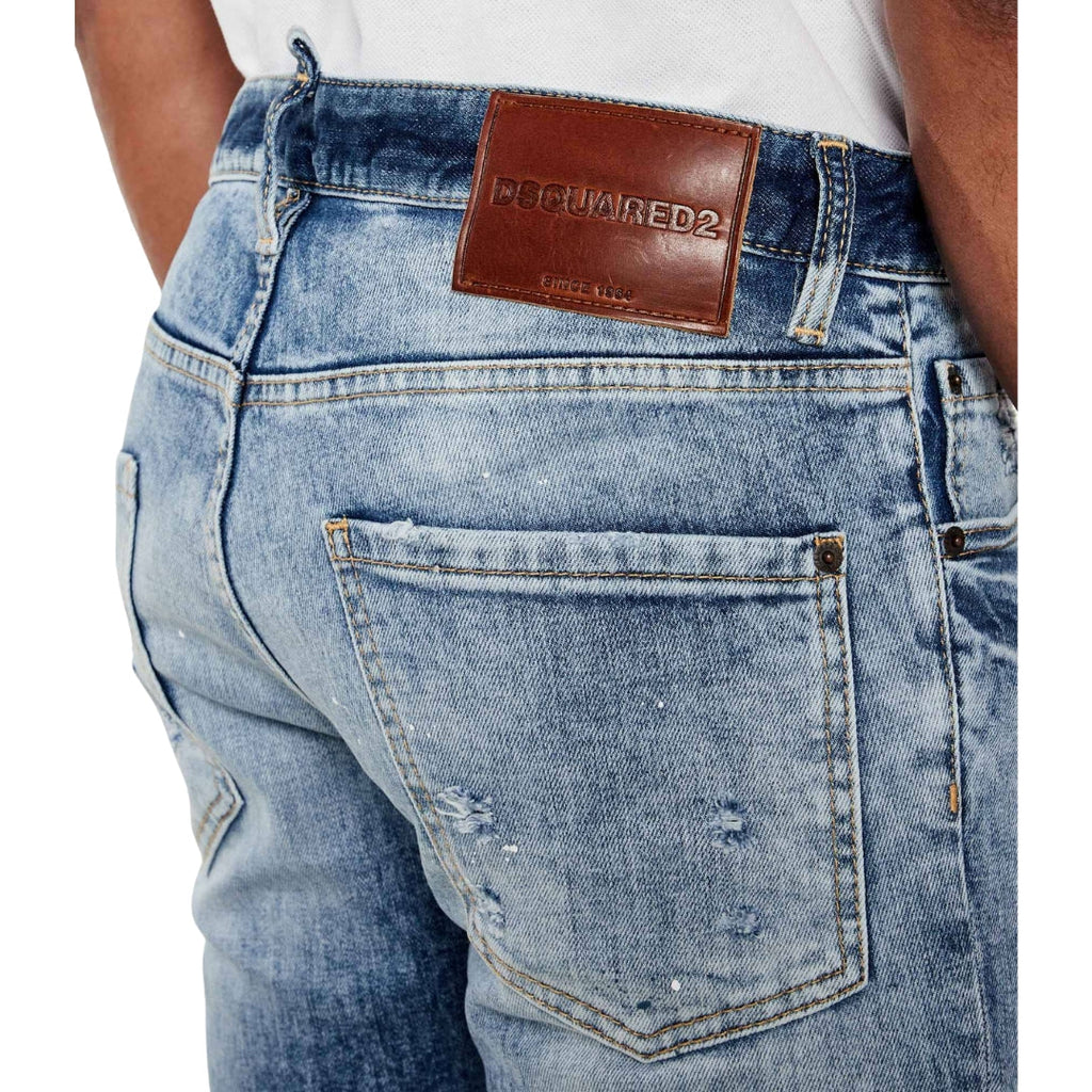 Dsquared2 Light Scarface Wash Cool Guy Jeans Navy Blue W30