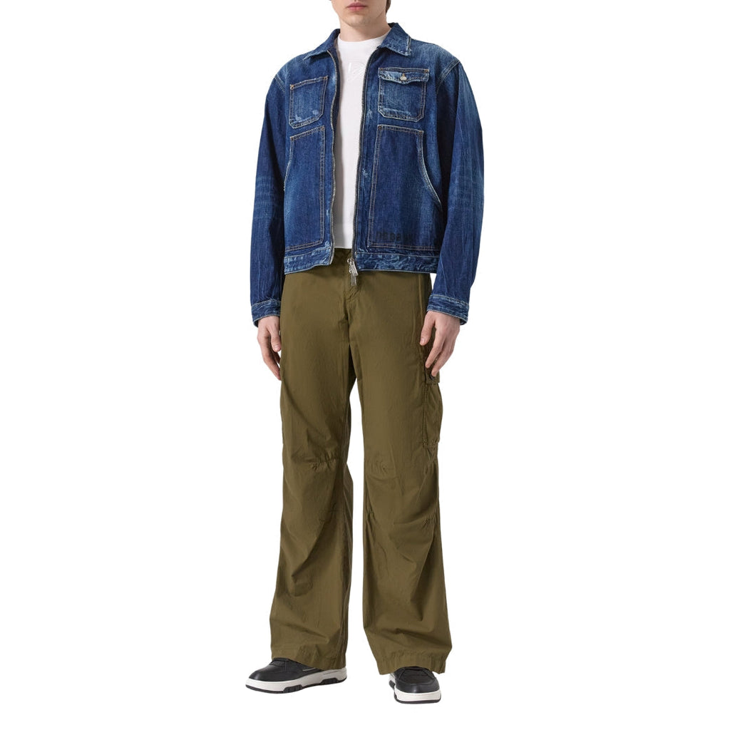 Dsquared2 Dark Semplice Carpenter Jean Jacket Navy Blue W32