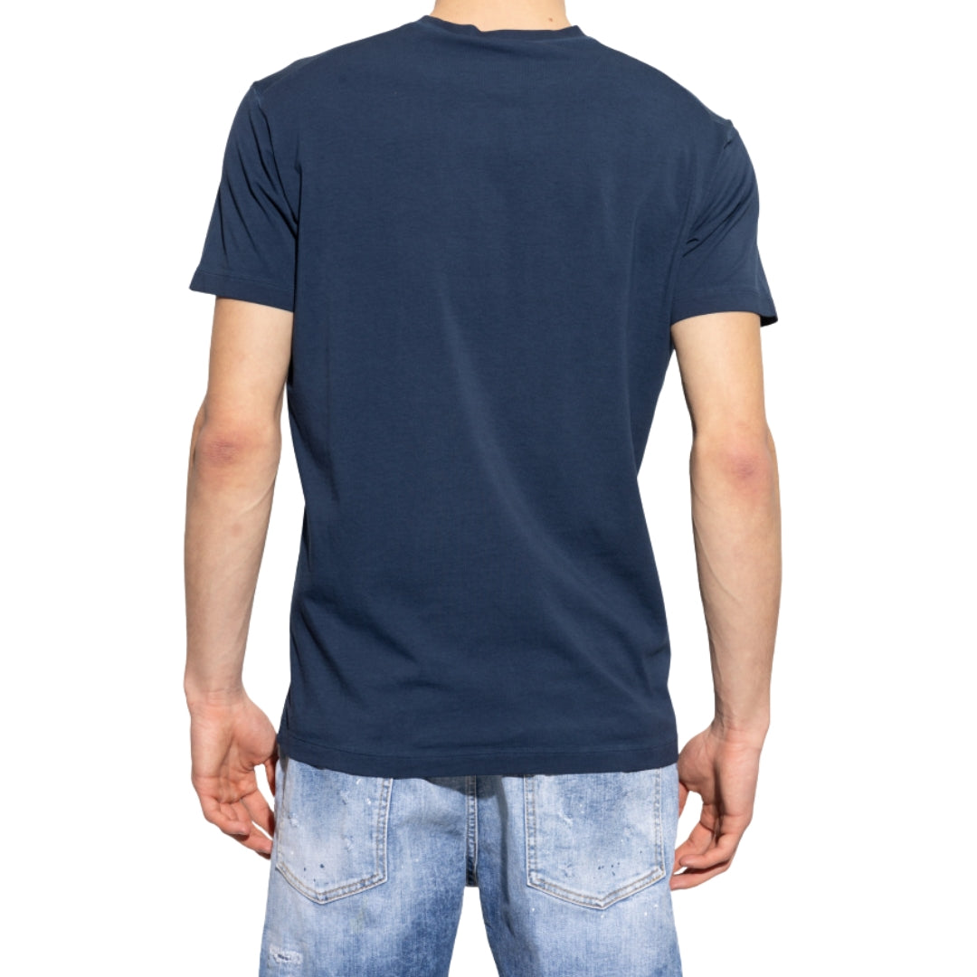Dsquared2 Map T-Shirt Navy Blue S