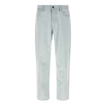 Stone Island Light Blue Straight Jeans