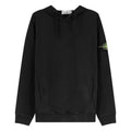 Stone Island Organic Cotton Black Hoodie