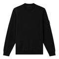 Stone Island Light RWS Pure Wool Ghost Black Sweatshirt