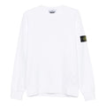 Stone Island White Sweatshirt