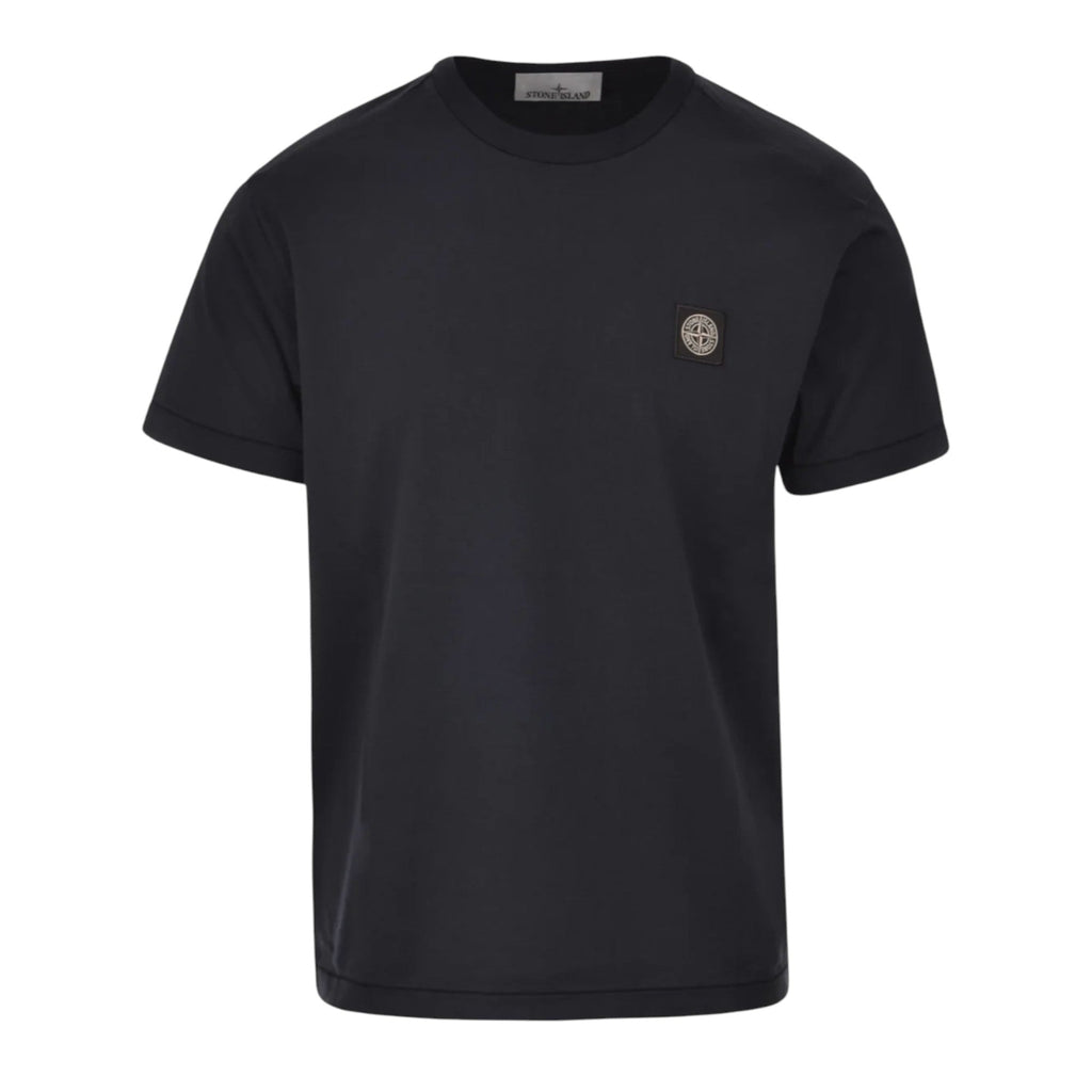 Stone Island Compass Patch Logo Navy T-shirt