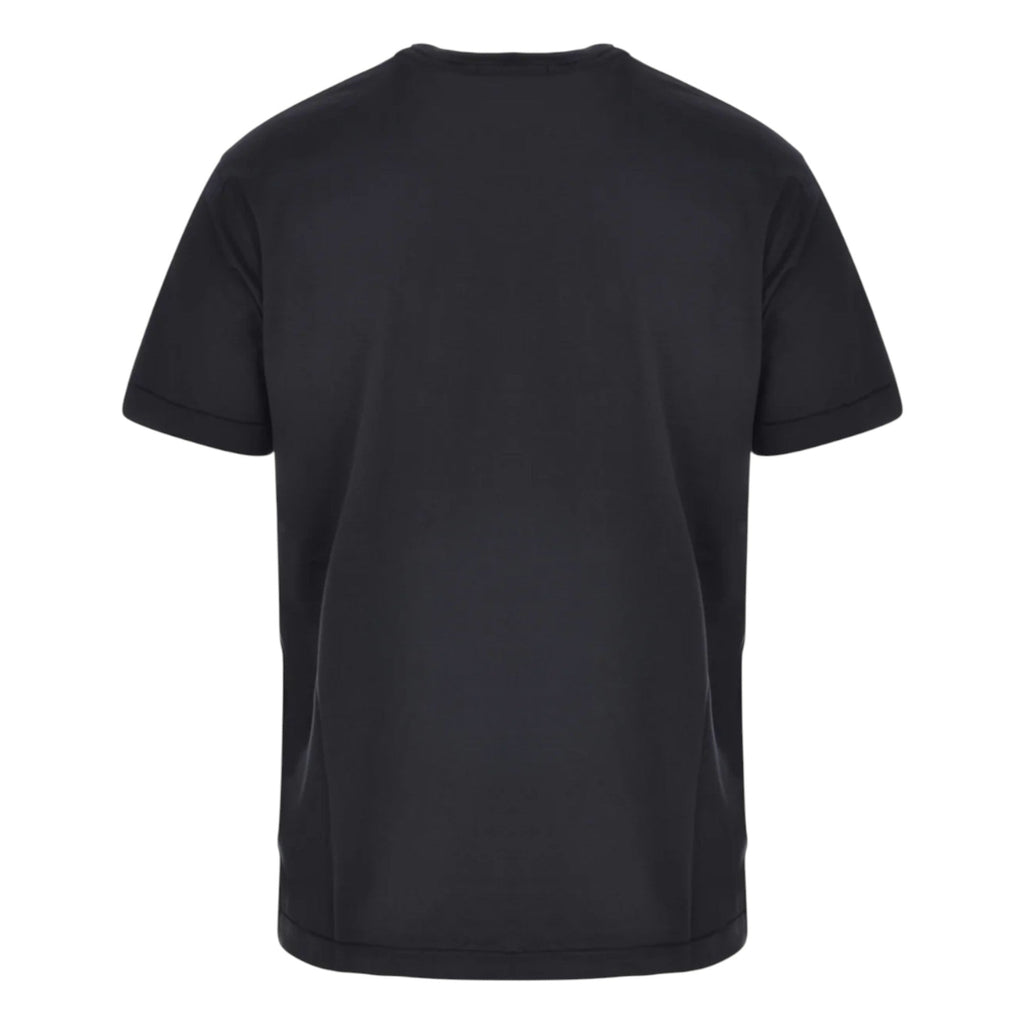 Stone Island Compass Patch Logo Navy T-shirt