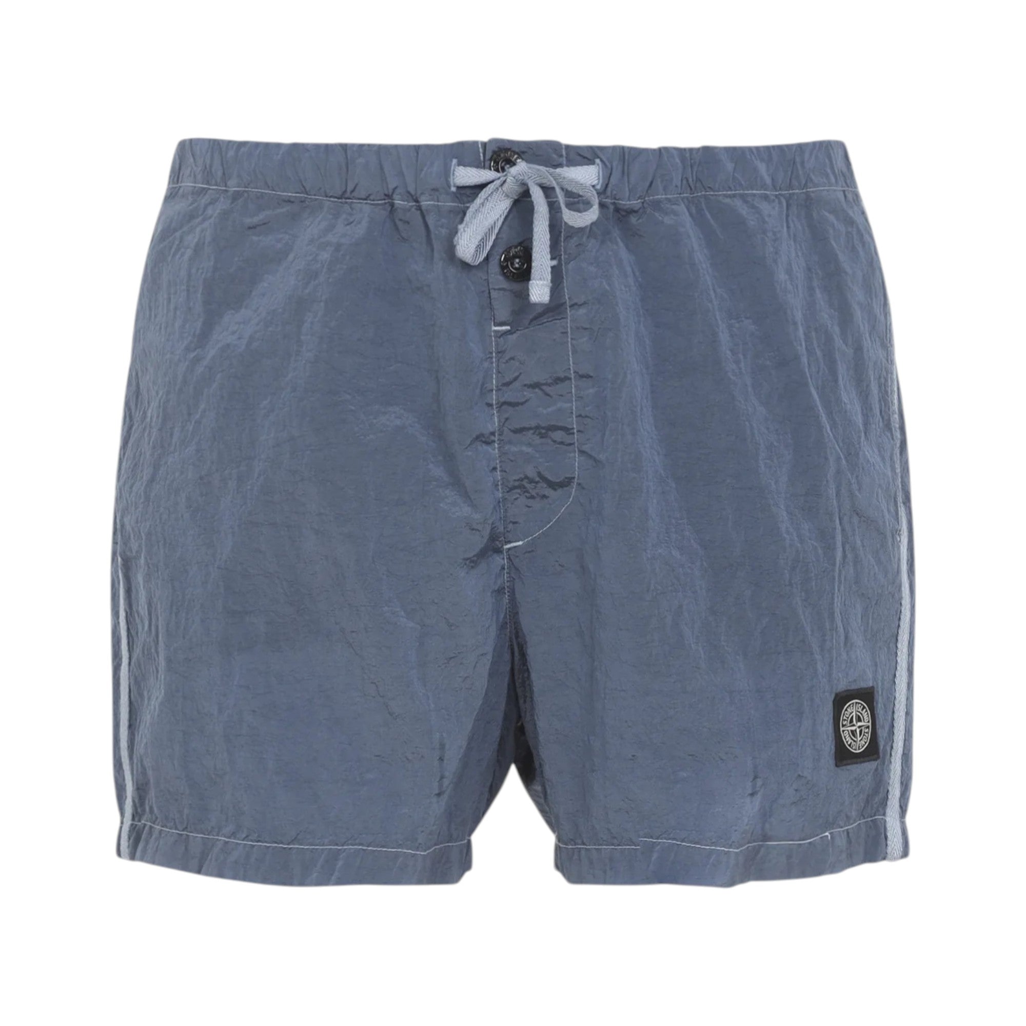 Stone Island Nylon Metal Dark Blue Shorts