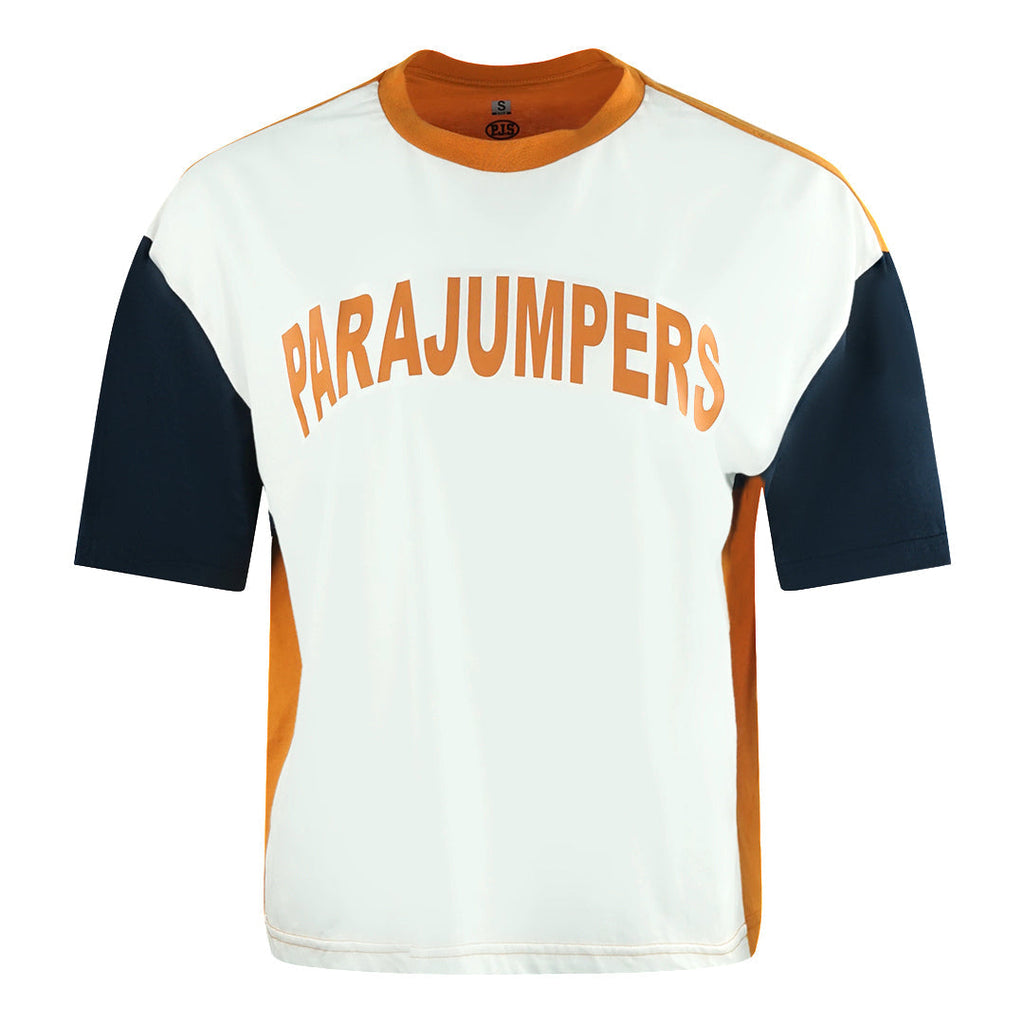 Parajumpers Block Tee Logo White Box T-Shirt