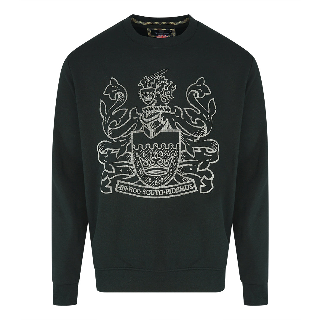 Aquascutum Pixel Aldisogo Blackweatshirt