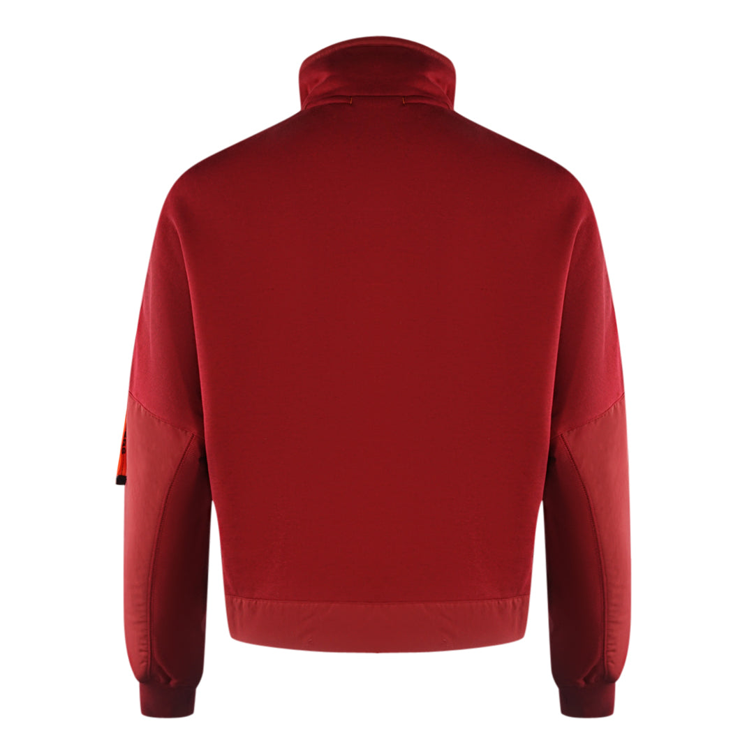 Parajumpers Jadie Rio Red Zip Up Sweatshirt