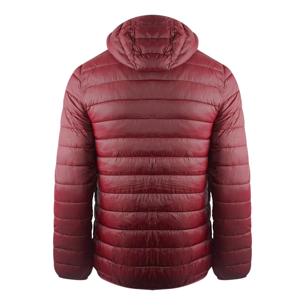 Aquascutum London Logo Bordeaux Red Active Hoodie Jacket