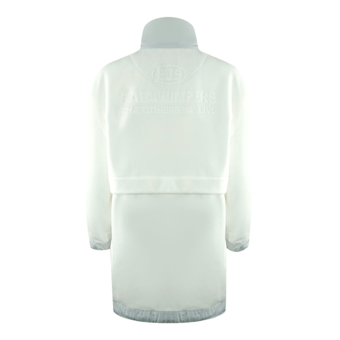 Parajumpers Oum White Long Pull Over Jacket