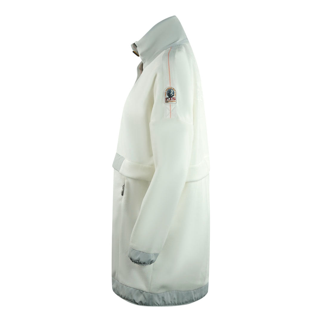 Parajumpers Oum White Long Pull Over Jacket