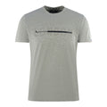 Aquascutum London 1851 Split Logo Grey T Shirt