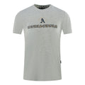 Aquascutum Script Logo Grey T Shirt